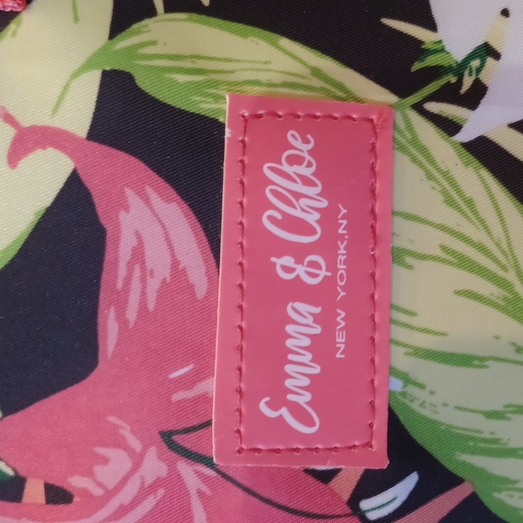 NWT Emma & Chloe Insulated Tropical Lunch Tote - Picture 4 of 8